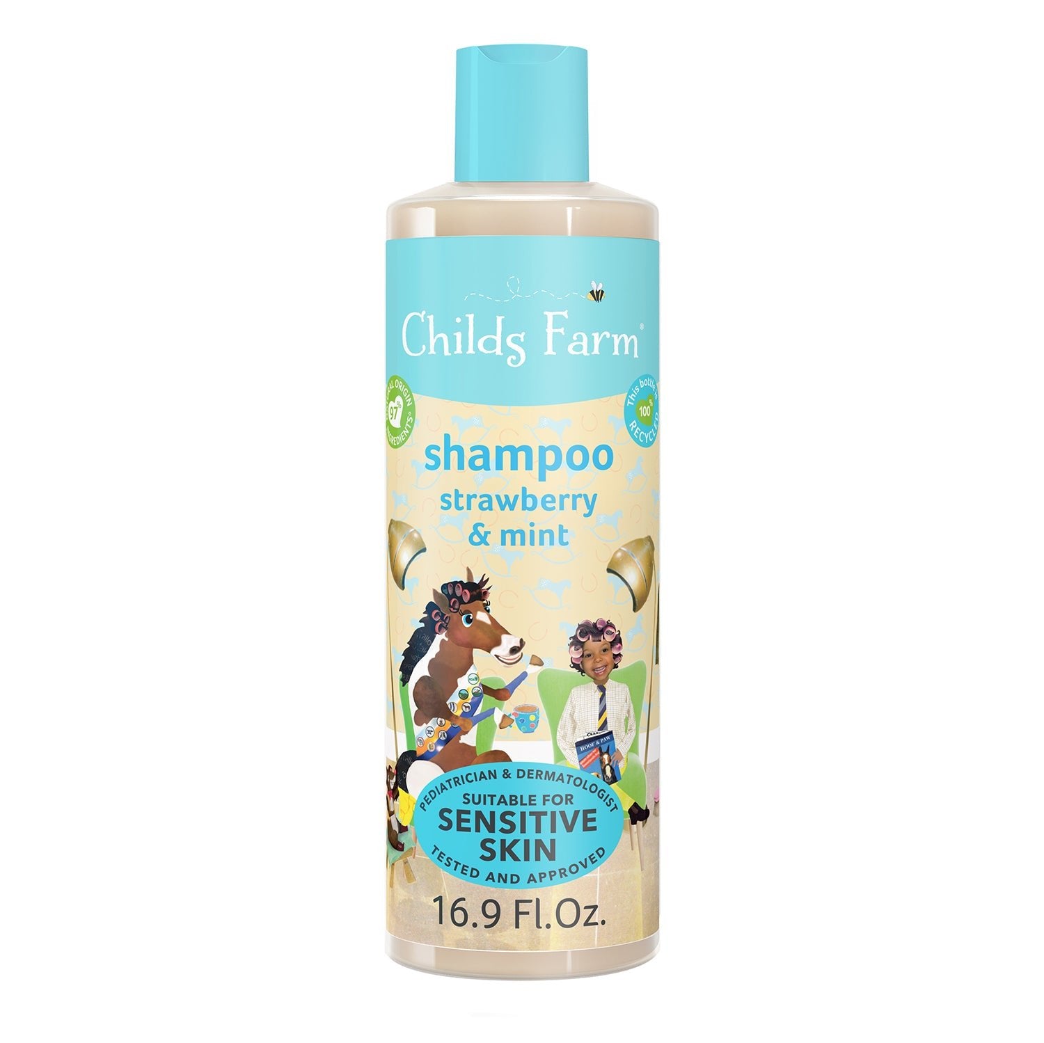 Childs Farm shampoo strawberry & organic mint