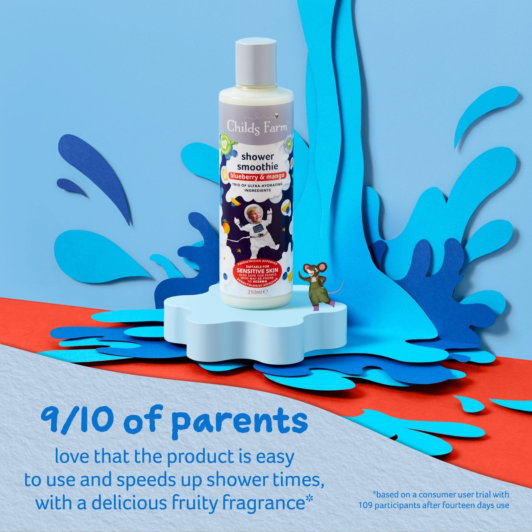 Childs Farm shower smoothie ultrahydrating shower wash