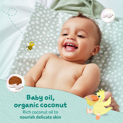 [STAFF] baby oil organic coconut
