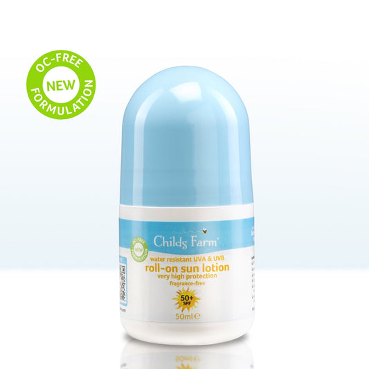 [STAFF] Childs Farm 50+ SPF roll-on sun lotion fragrance-free