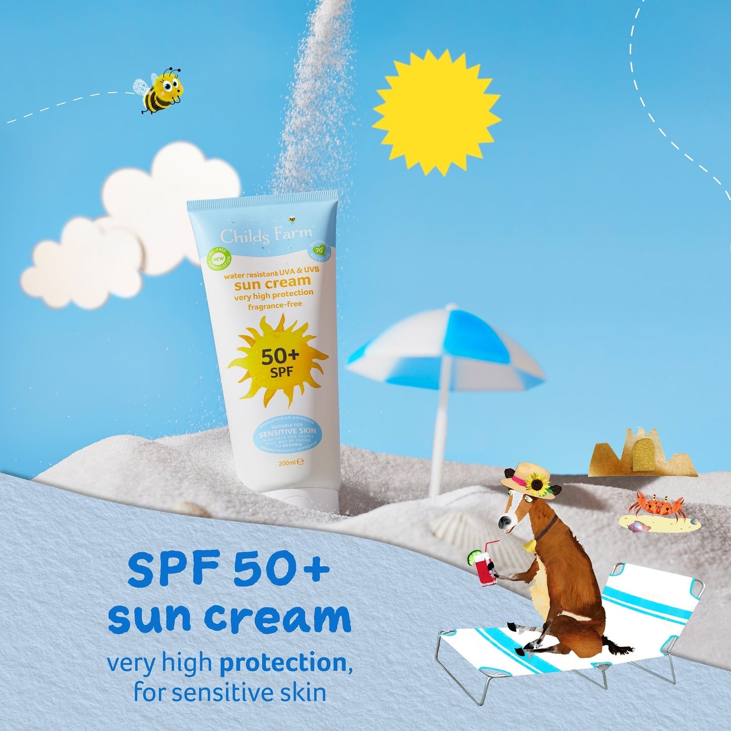 [STAFF] Childs Farm 50+ SPF sun cream fragrance-free