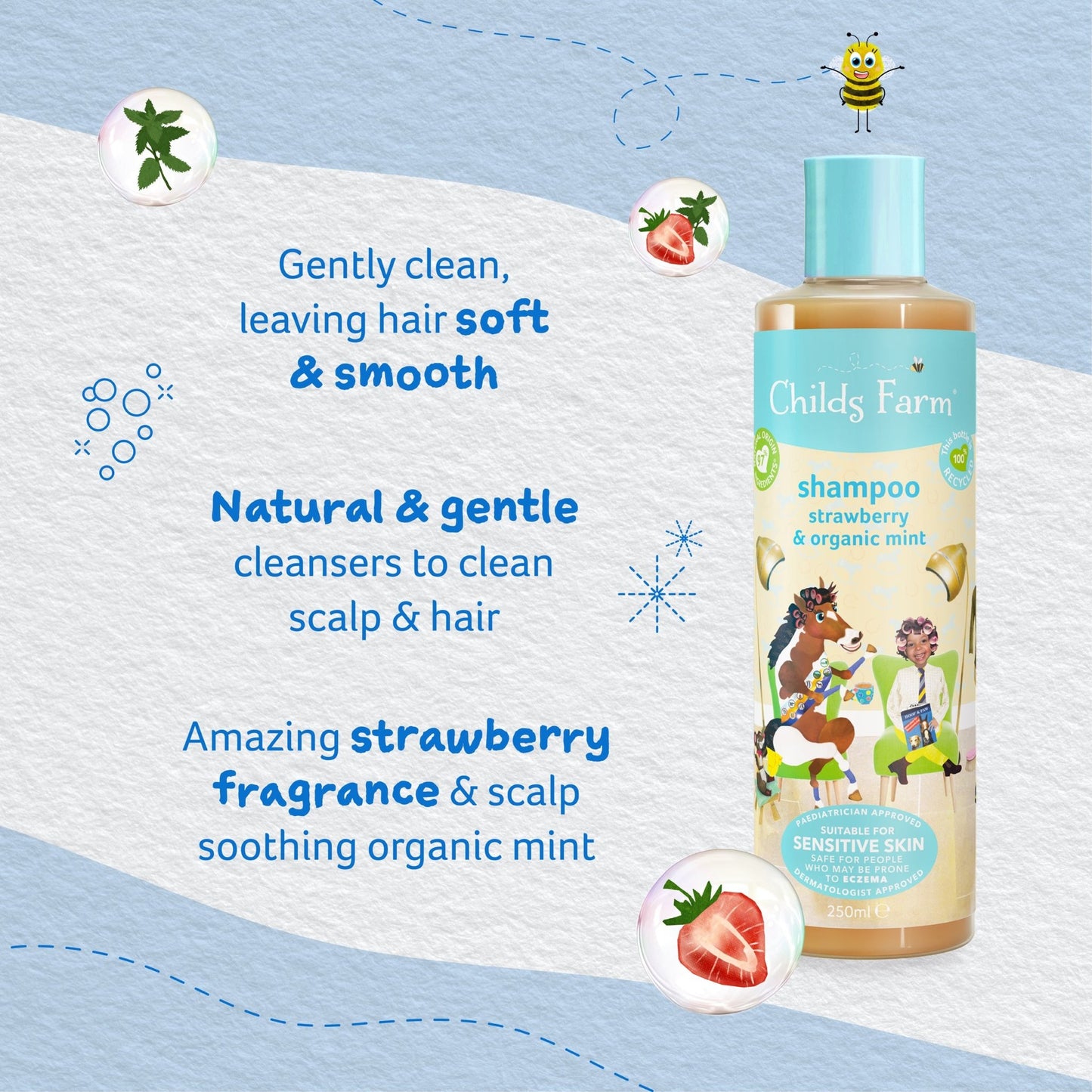[STAFF] shampoo strawberry & organic mint