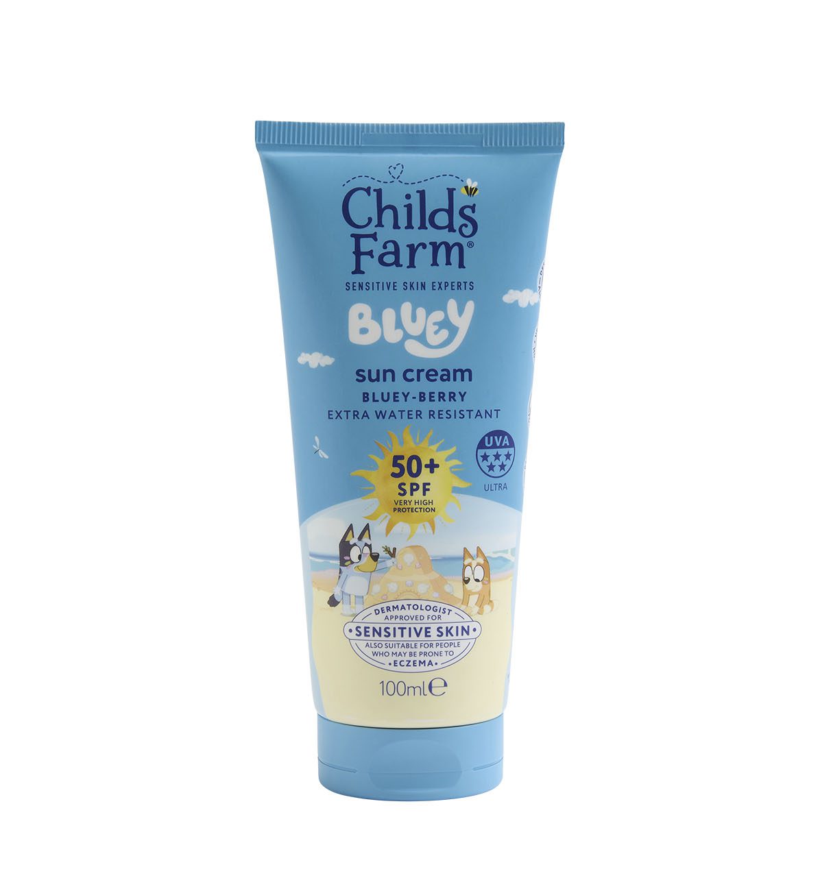 Childs Farm Bluey SPF50+ Sun Cream Bluey-berry 100ml