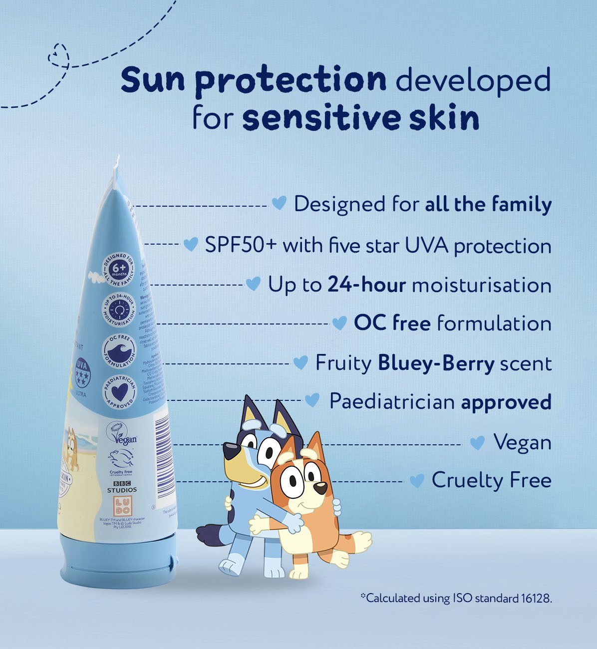 Childs Farm Bluey SPF50+ Sun Cream Bluey-berry 100ml - Image 7