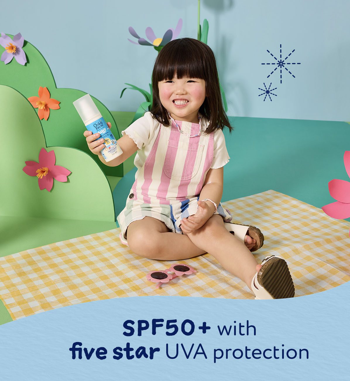 Childs Farm Bluey SPF50+ Sun Spray Fragrance-Free 100ml - Image 5