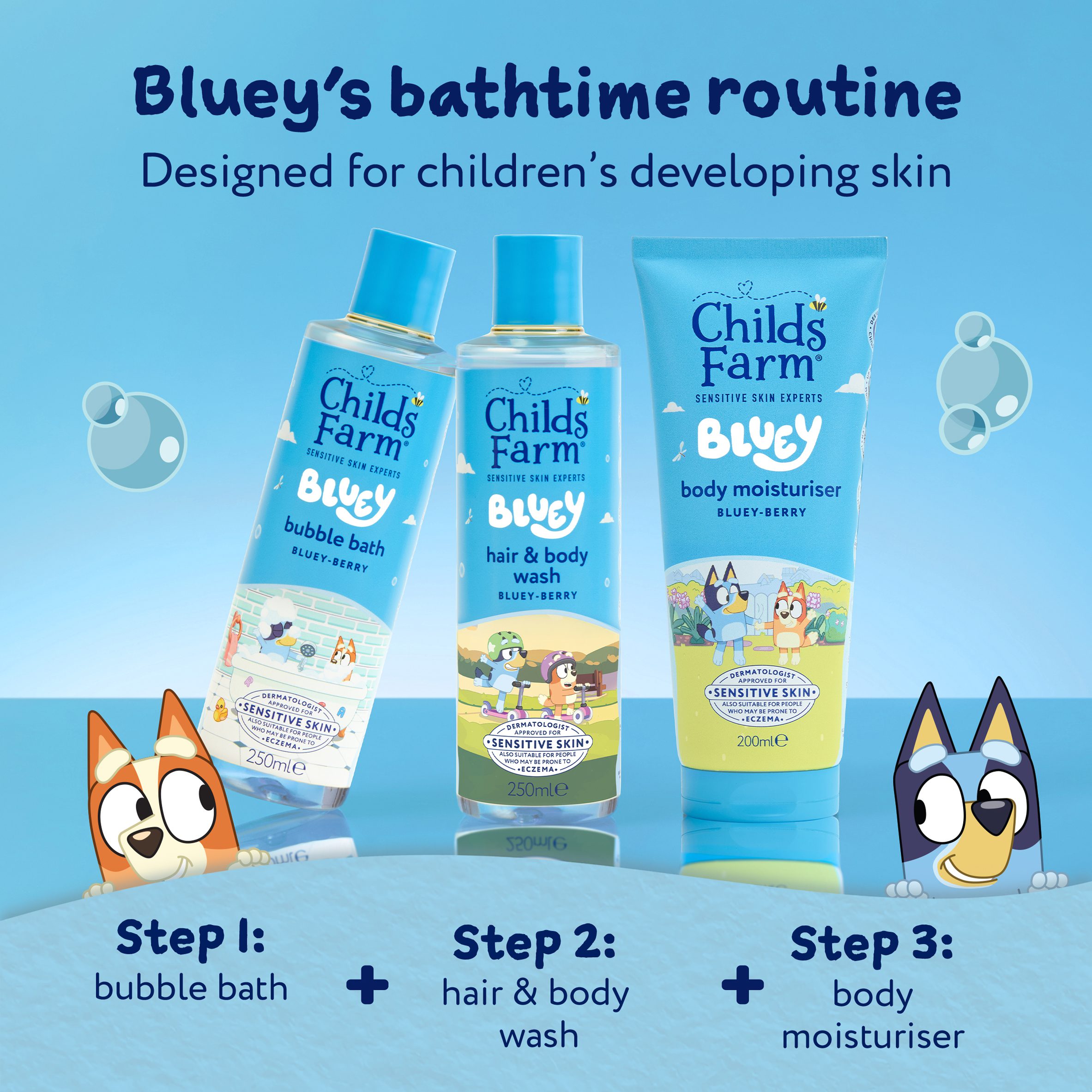 Childs Farm Bubble Bath, Bluey-berry 250ml - Image 6