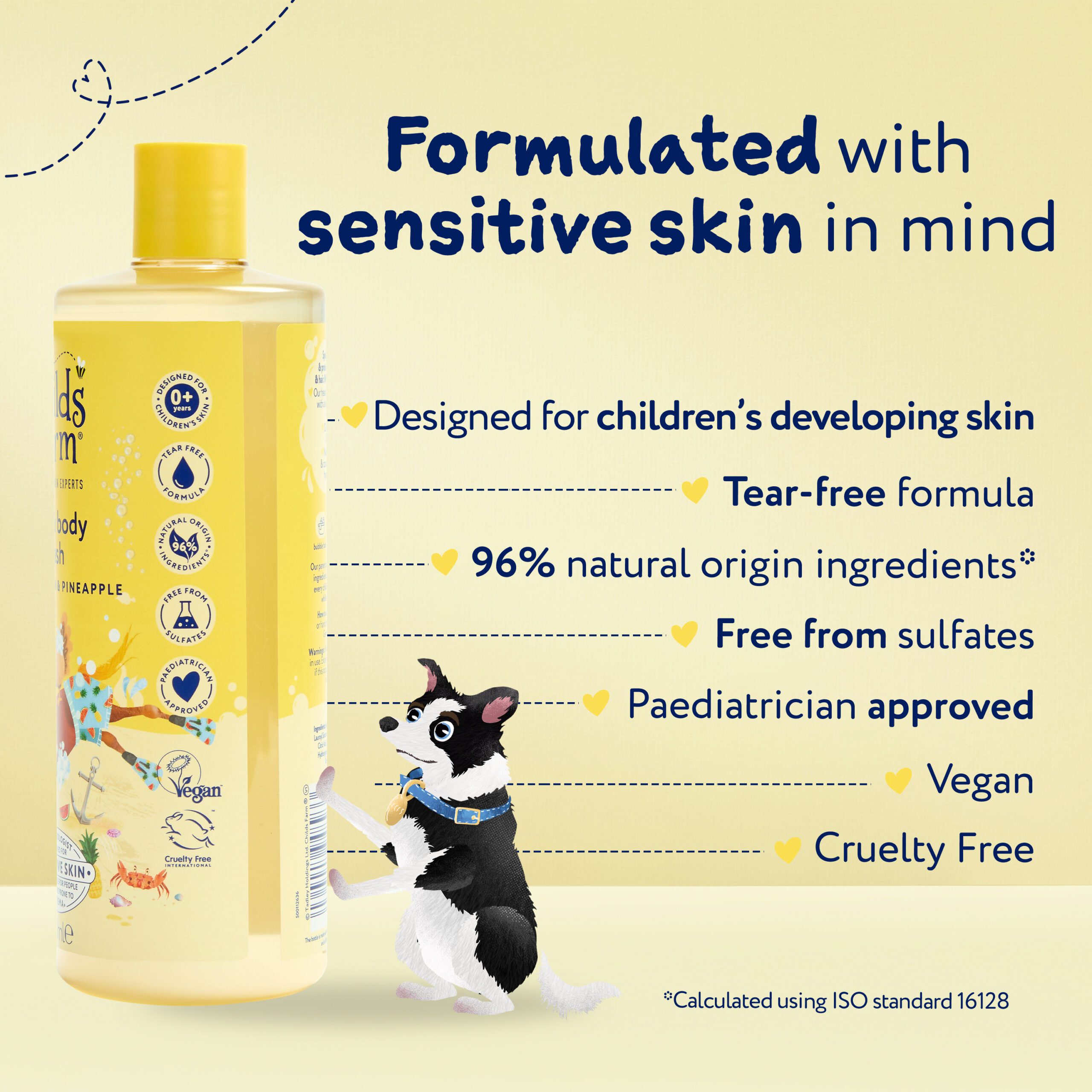 Childs Farm Hair & Body Wash, Watermelon & Pineapple 500ml - Image 7