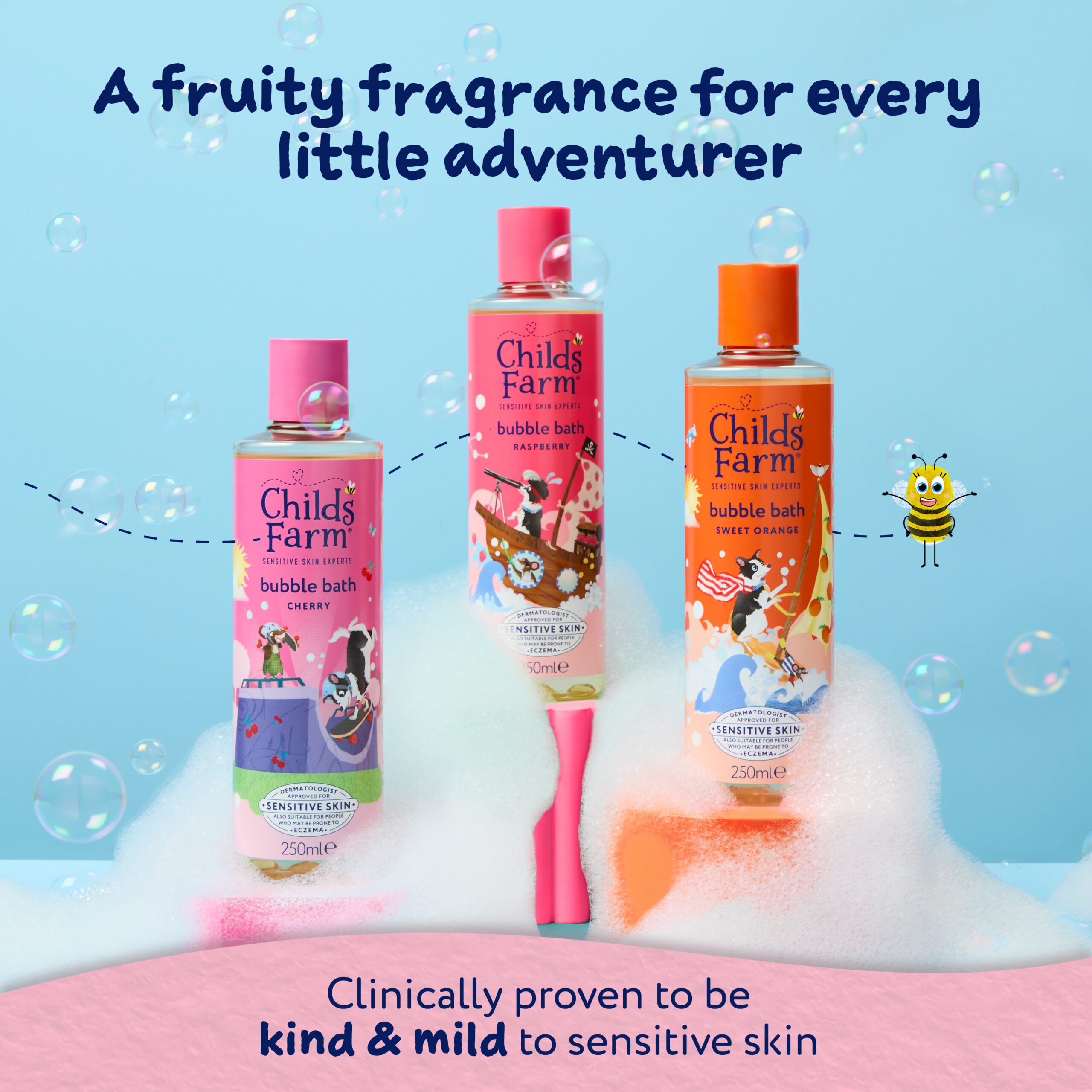 Childs Farm Bubble Bath, Raspberry 500ml - Image 6
