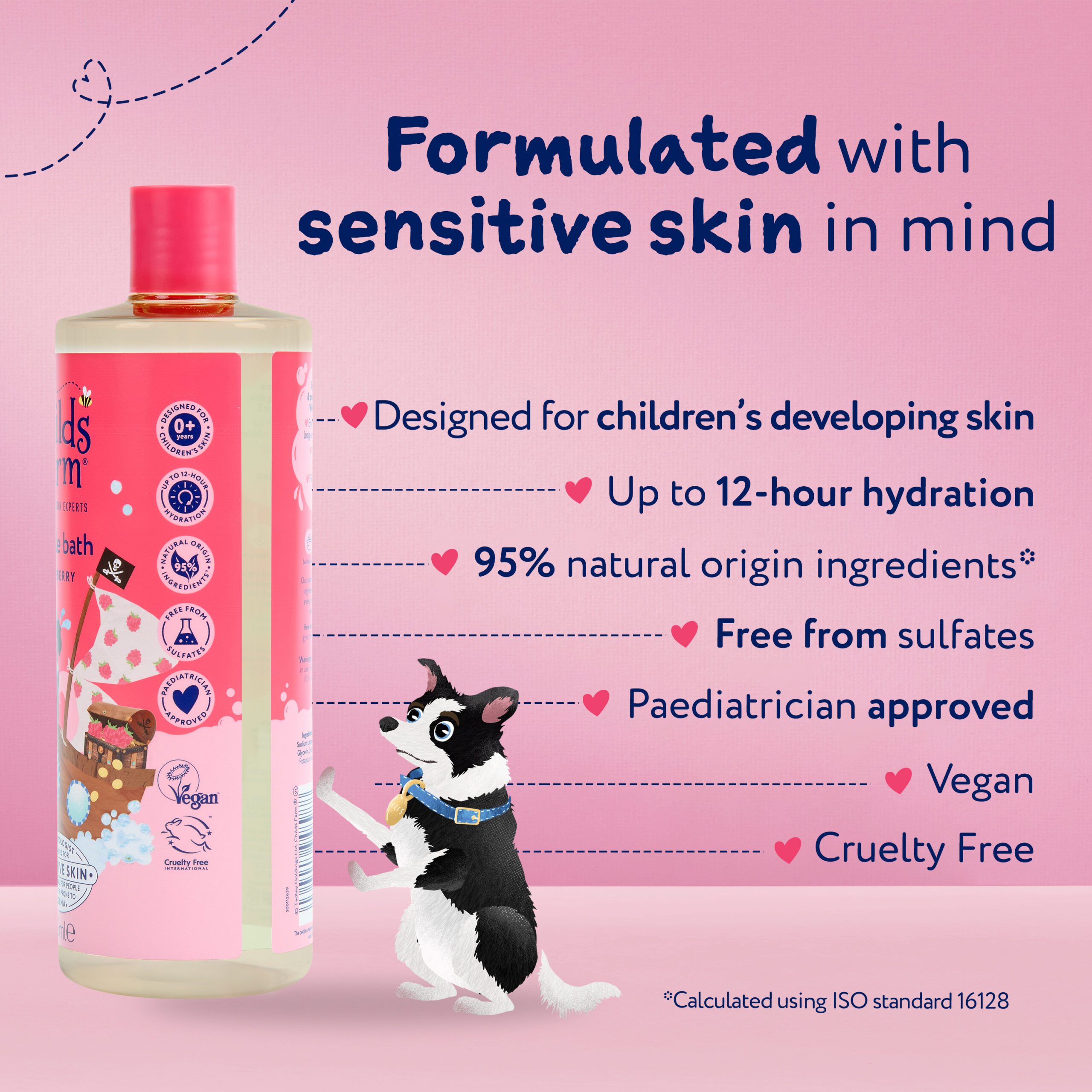 Childs Farm Bubble Bath, Raspberry 500ml - Image 7