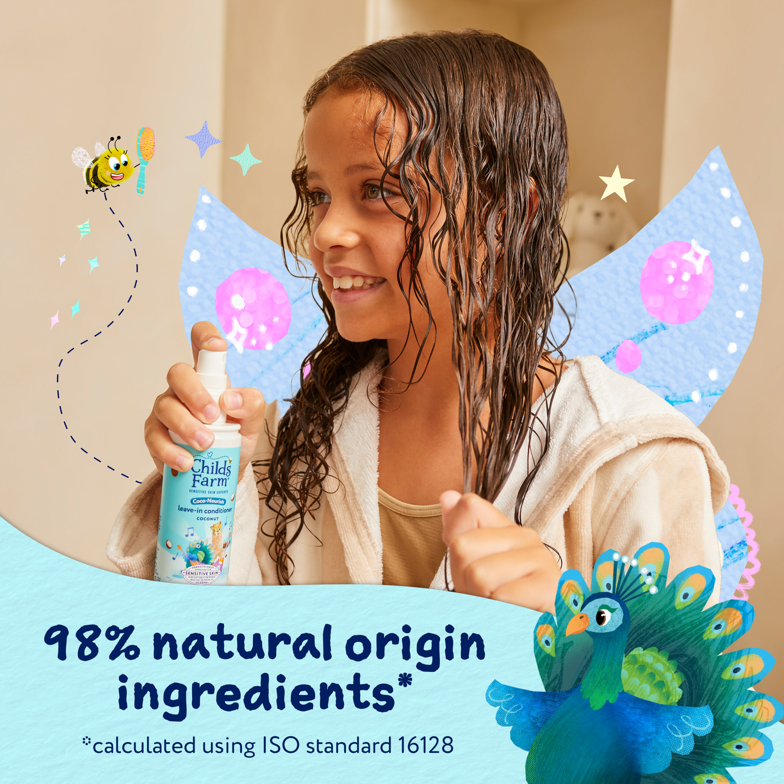 Coco-Nourish Leave-in Conditioner, Coconut, 100ml - Image 6