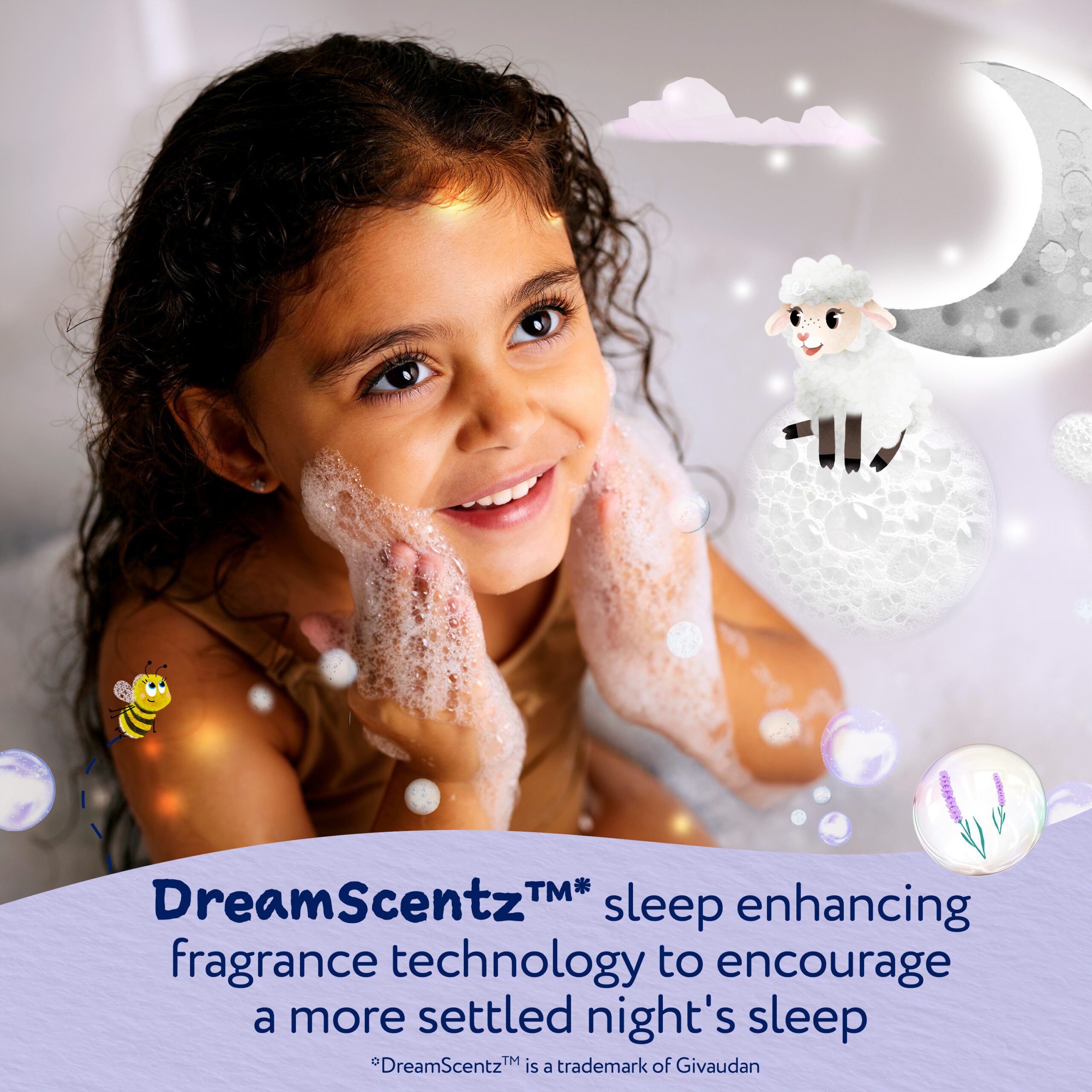 Childs Farm SlumberTime Bath Soak, Lavender & Moon Milk 250ml - Image 3