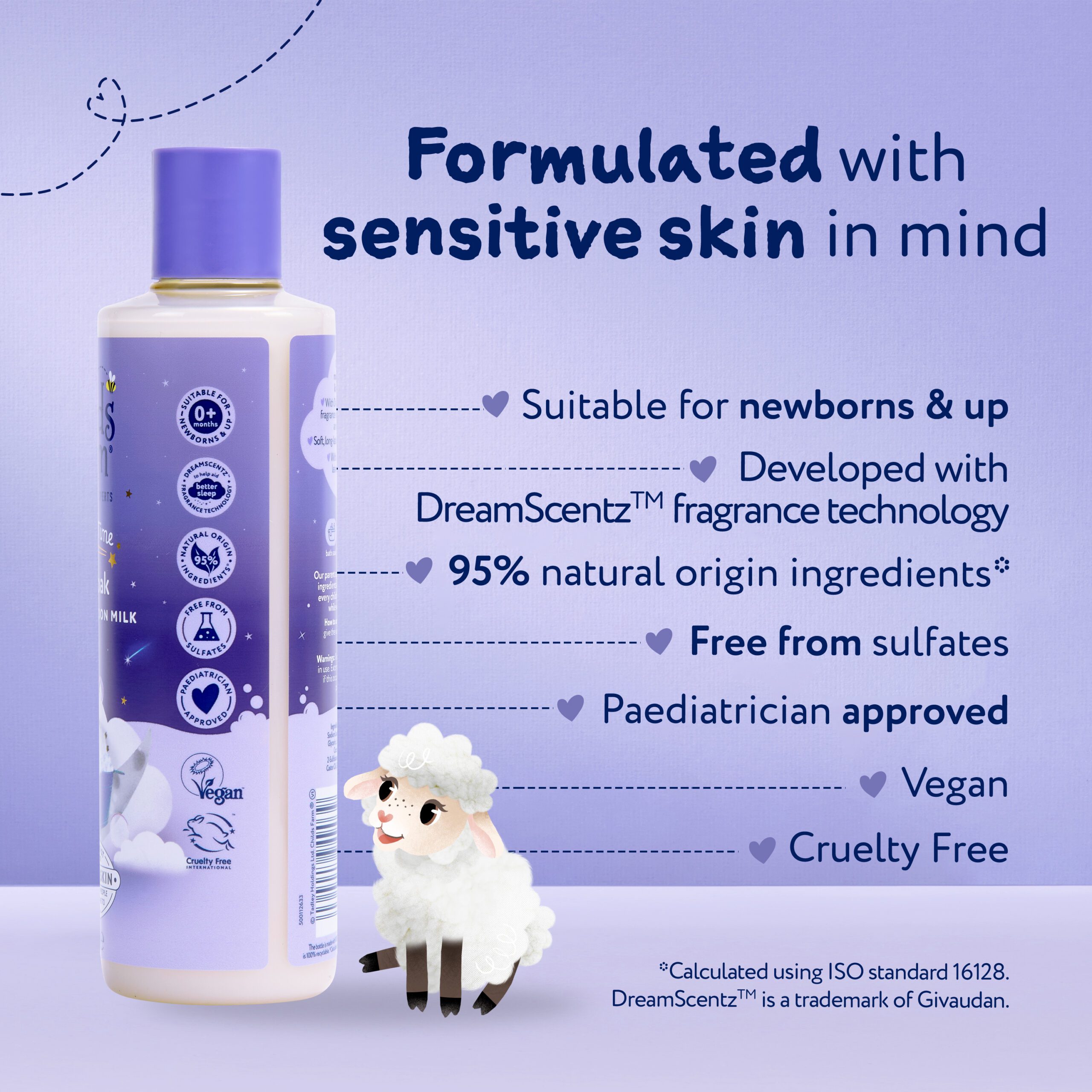 Childs Farm SlumberTime Bath Soak, Lavender & Moon Milk 250ml - Image 7