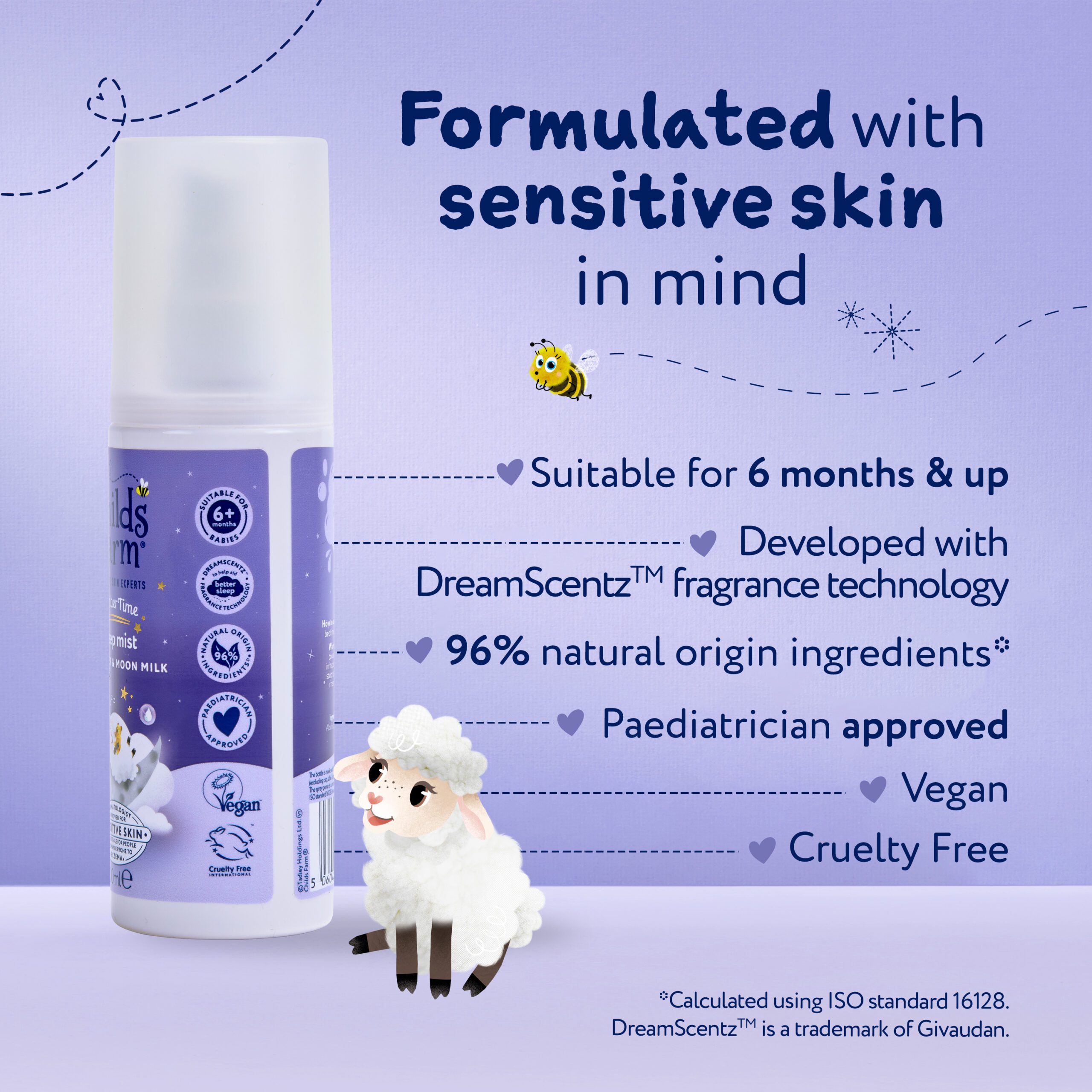 Childs Farm SlumberTime Sleep Mist, Lavender & Moon Milk 100ml - Image 7