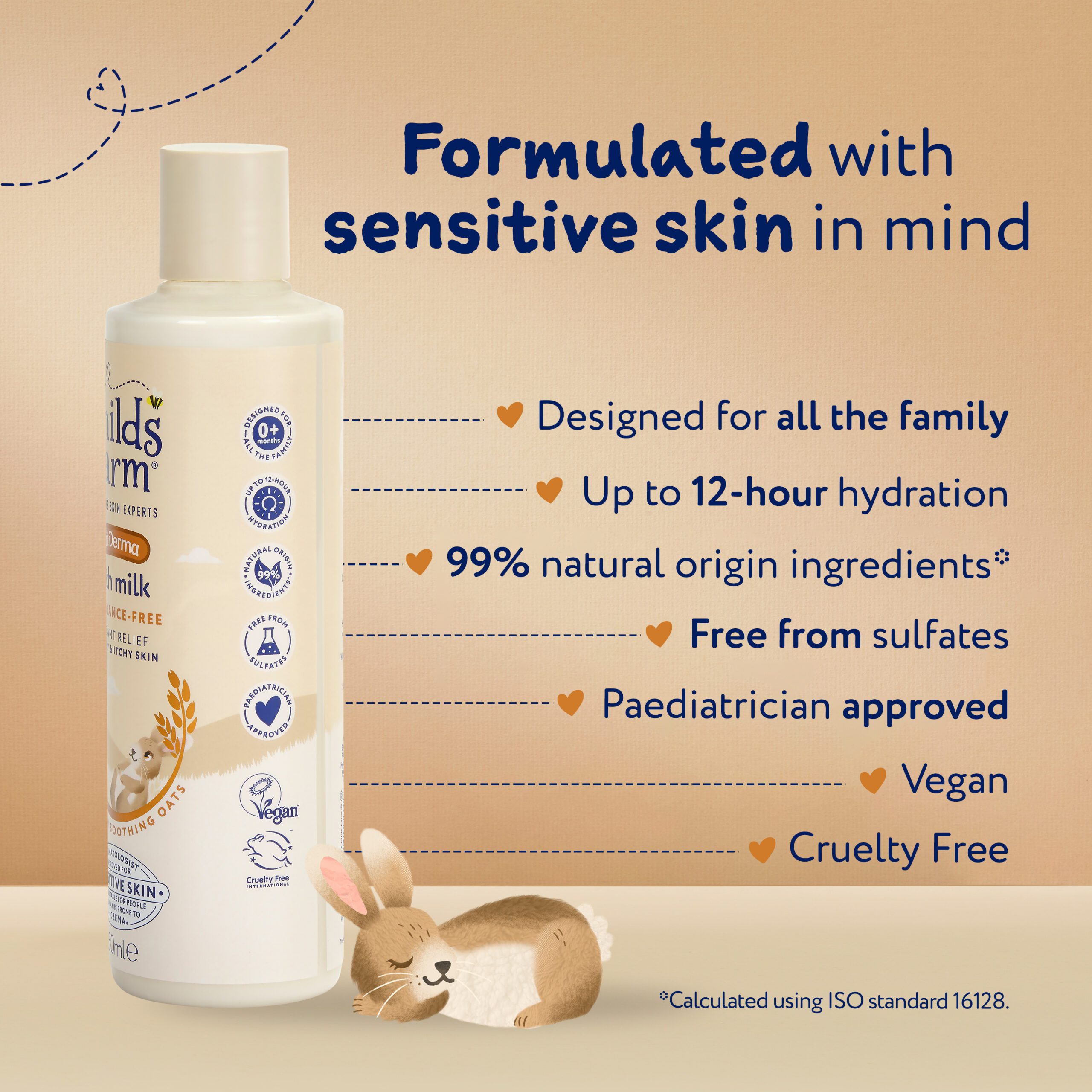 OatDerma Bath Milk, fragrance free, 250ml - Image 8