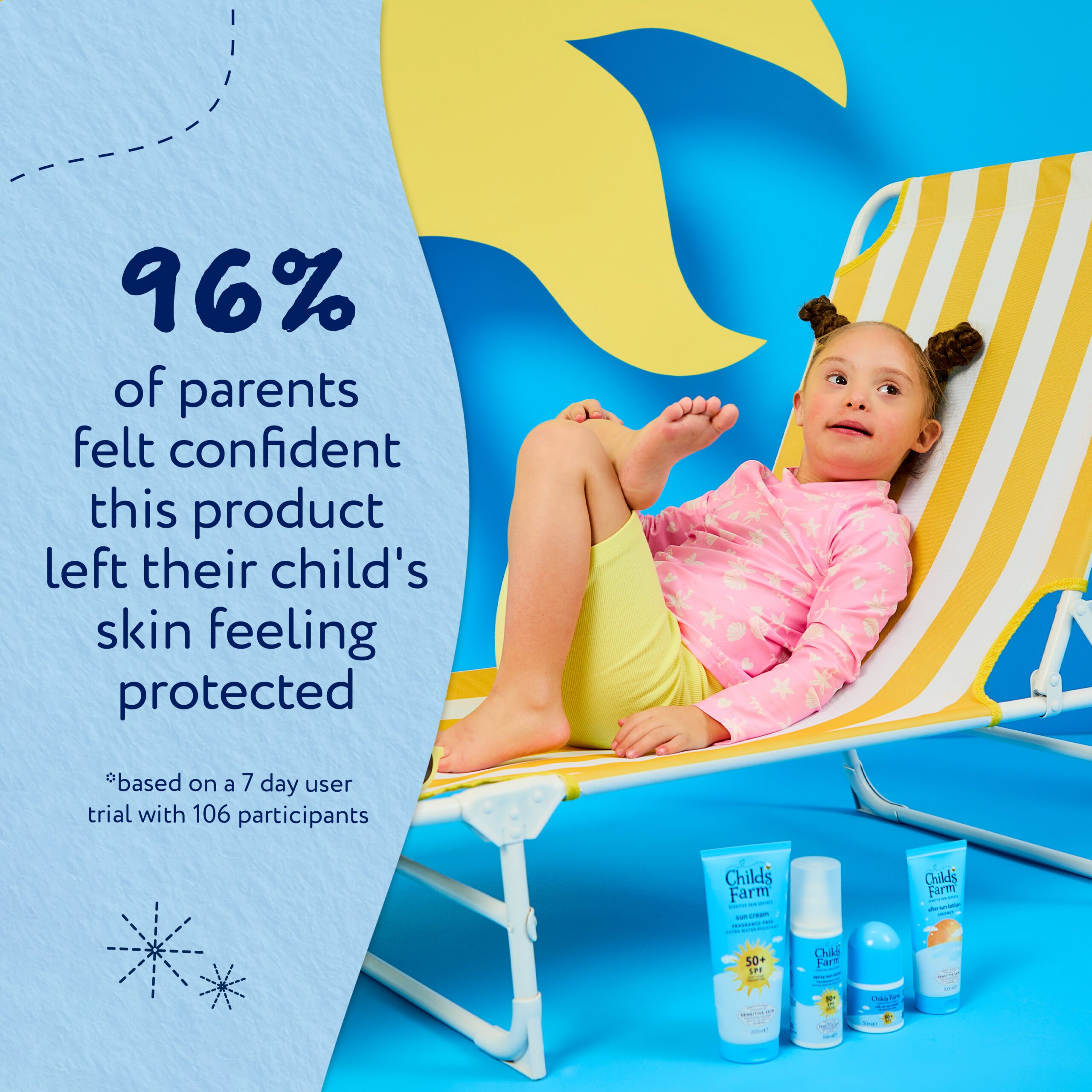 Childs Farm SPF50+ Sun Cream Fragrance-Free 200ml - Image 7