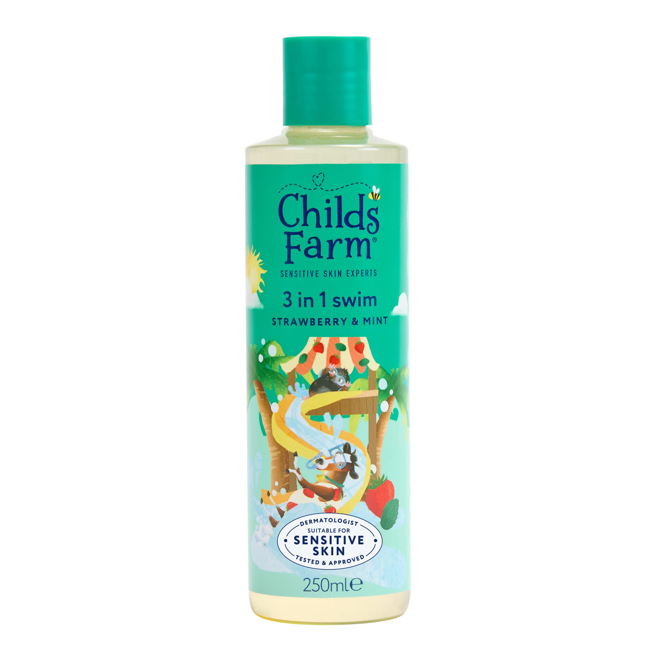 Childs Farm 3 in 1 Swim, Strawberry & Mint 8.4 Fl Oz