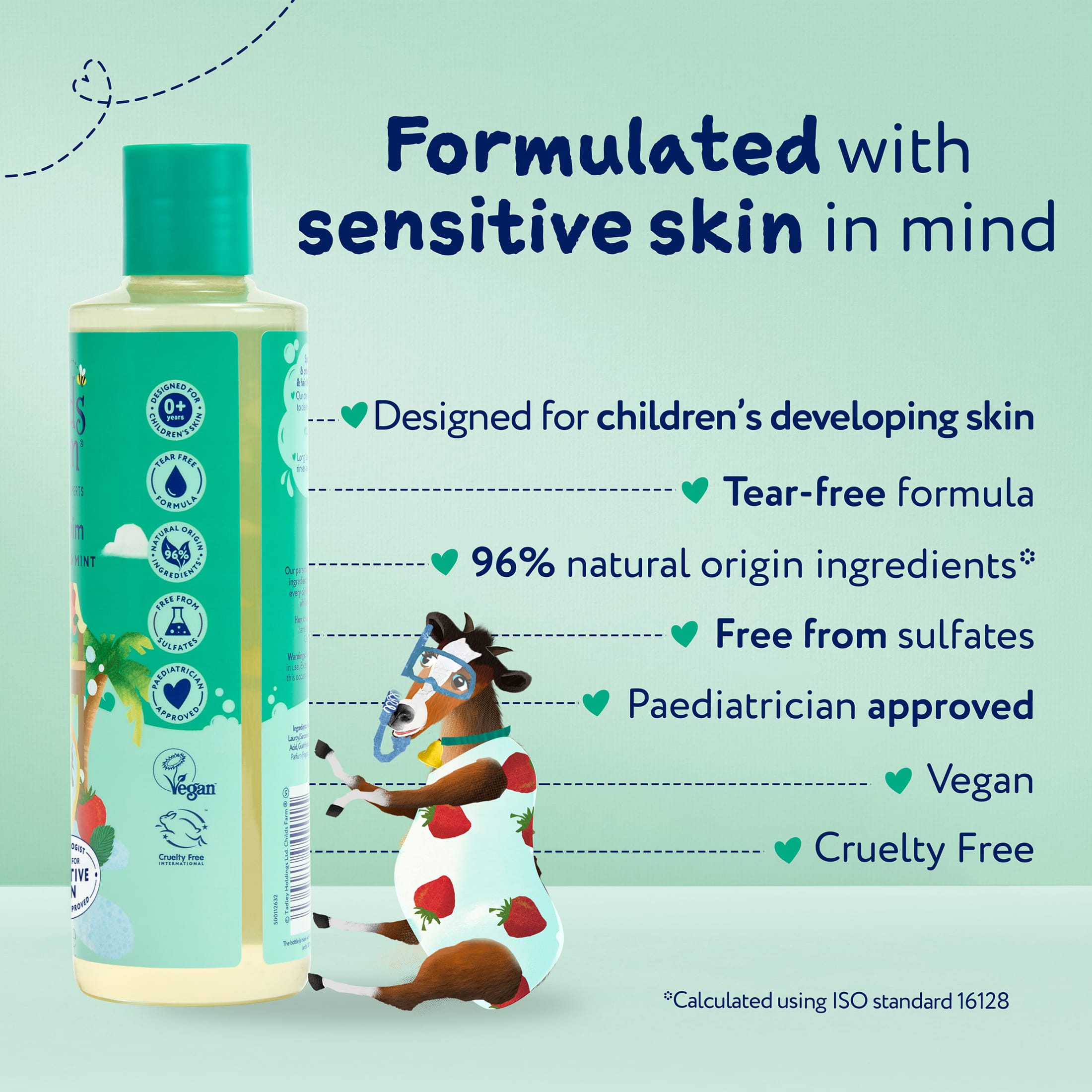 Childs Farm 3 in 1 Swim, Strawberry & Mint 8.4 Fl Oz - Image 4