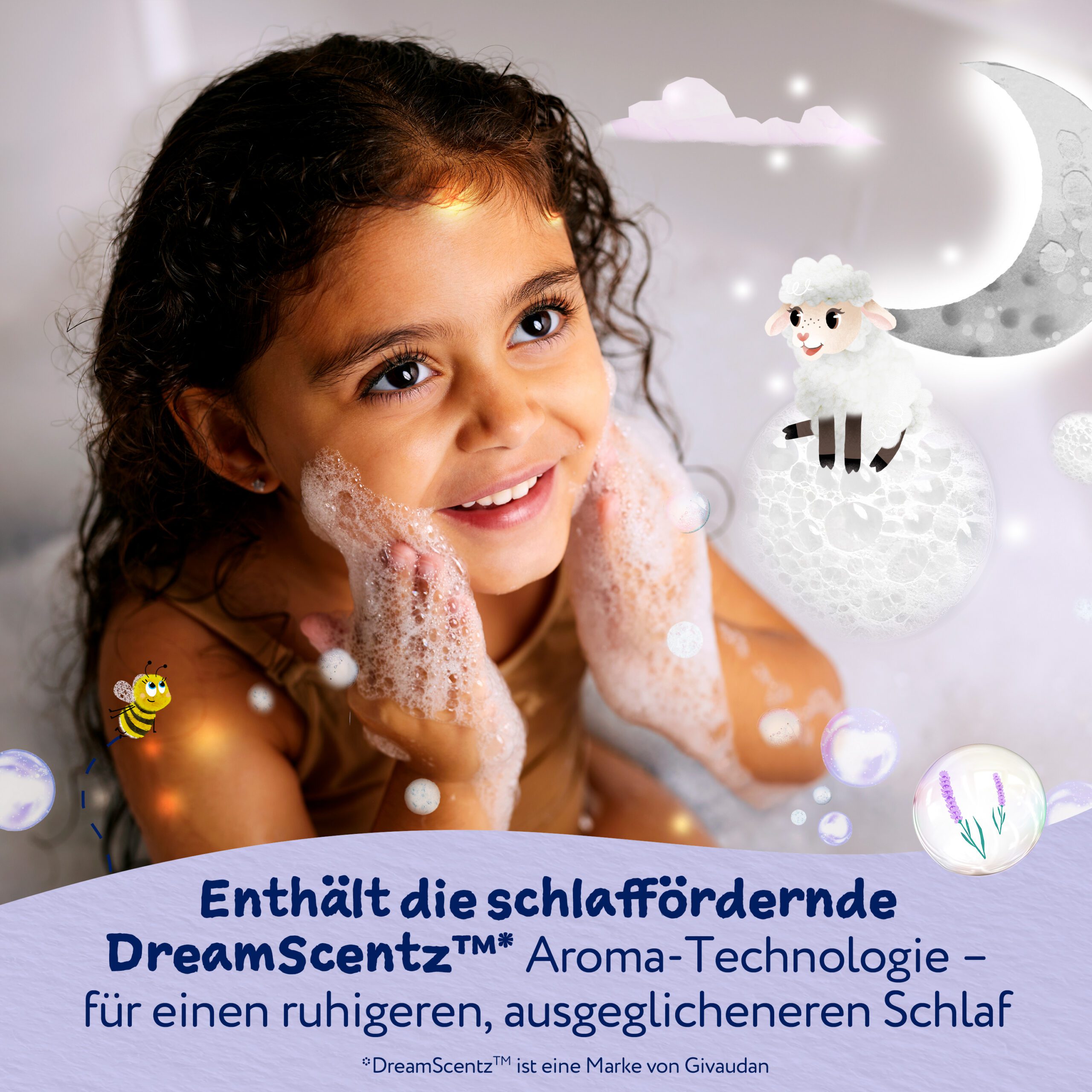 Childs Farm Schlummerzeit Beruhigende Bademilch, Lavendel und Mondmilch - Image 8