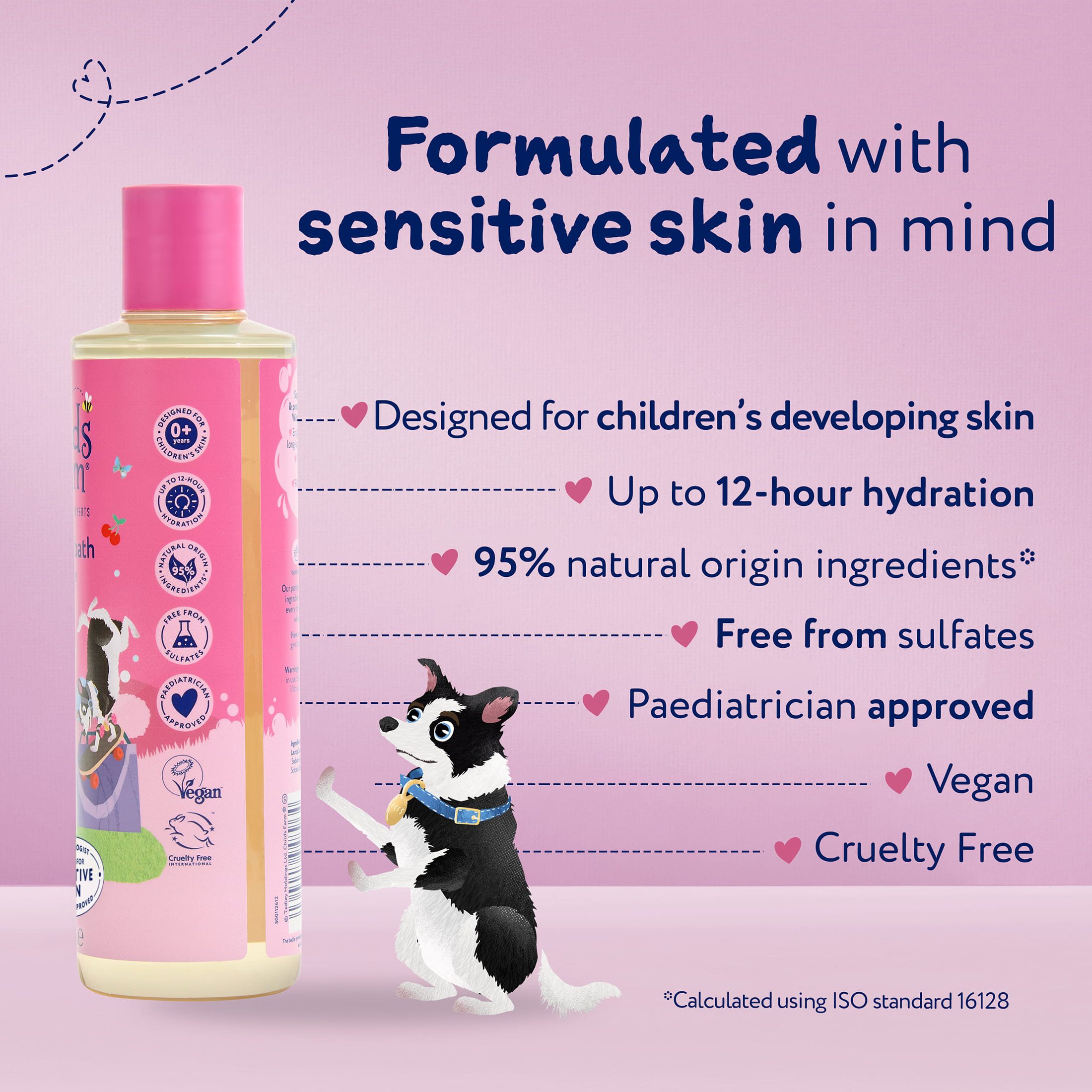 Childs Farm Bubble Bath, Cherry 8.4 Fl Oz - Image 4