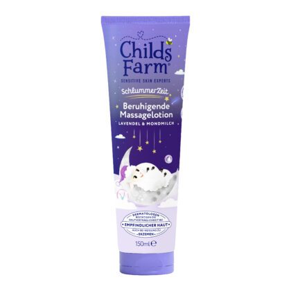 Childs Farm Schlummerzeit Beruhigende Massagelotion, Lavendel und Mondmilch
