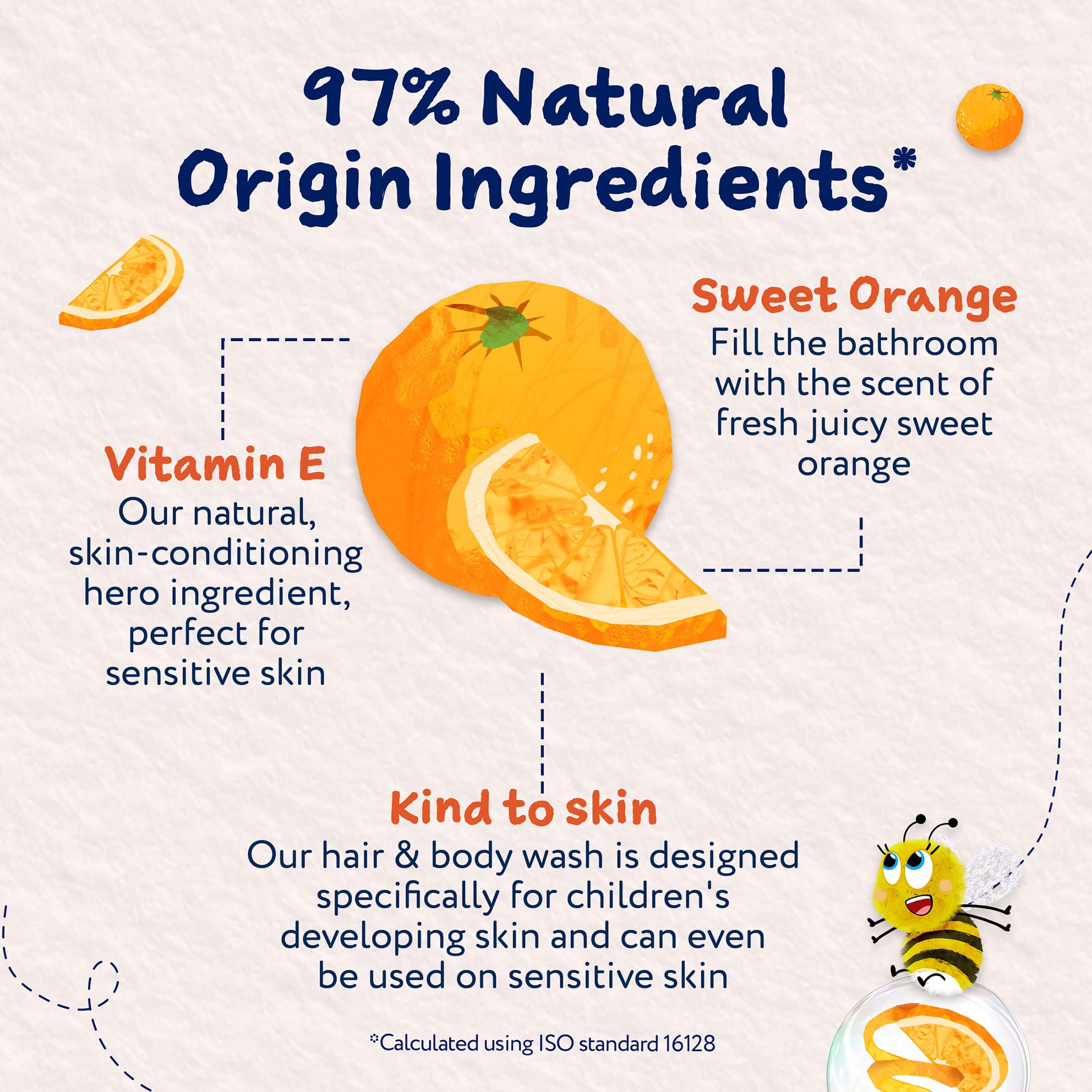 Childs Farm Hair & Body Wash, Sweet Orange 16.9 OZA - Image 2