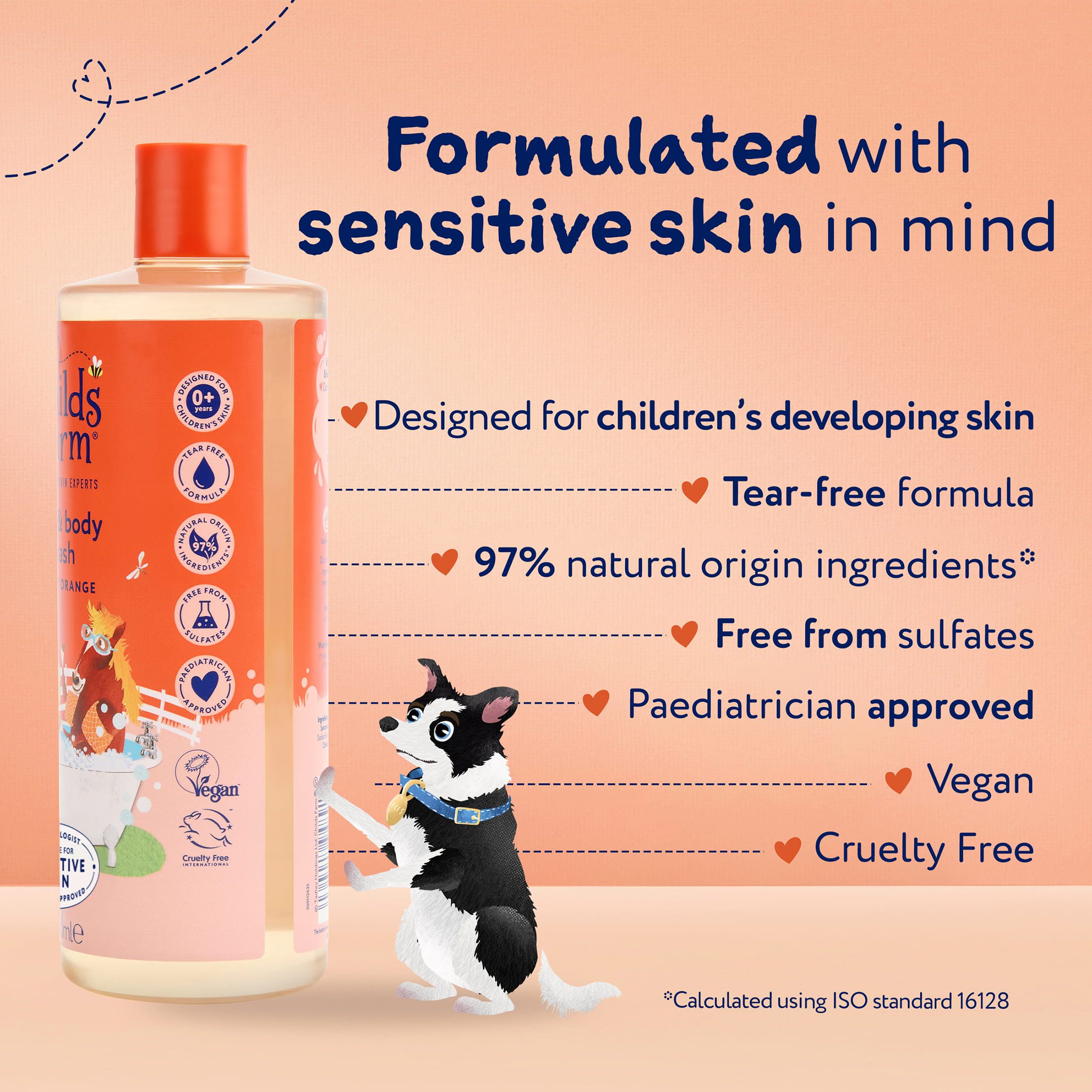 Childs Farm Hair & Body Wash, Sweet Orange 16.9 OZA - Image 4
